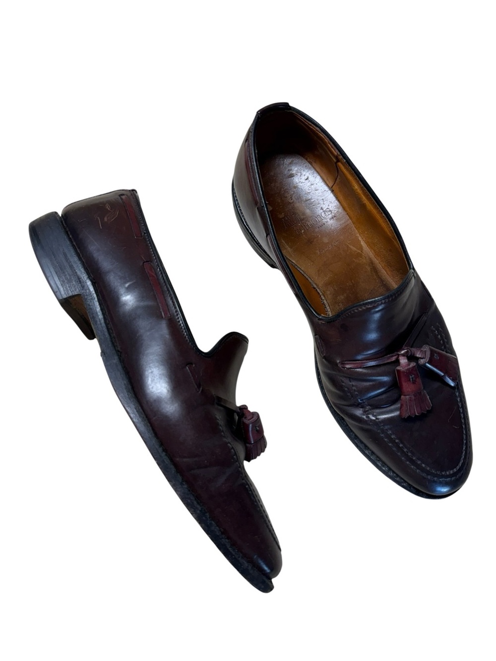 Allen Edmonds Grayson Leather Tassel Loafers Men’s Shoes - US Size 9 D